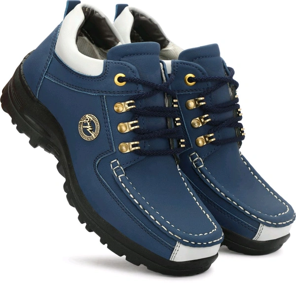 Outdoor Climber Stylish Lace Up
Outdoors For Men (Grey, 6) - Blue, IND-6