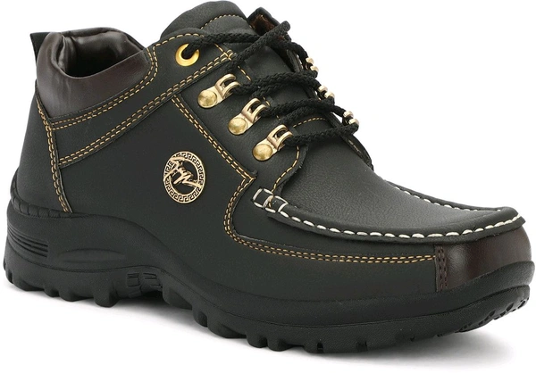 Outdoor Climber Stylish Lace Up
Outdoors For Men (Grey, 6) - Black, IND-7