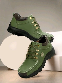 Outdoor Climber Stylish Lace Up
Outdoors For Men (Grey, 6) - Green, IND-7