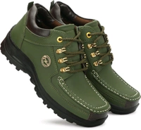 Outdoor Climber Stylish Lace Up
Outdoors For Men (Grey, 6) - Green, IND-8
