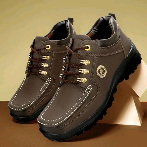 Outdoor Climber Stylish Lace Up
Outdoors For Men (Grey, 6) - Brown, IND-6