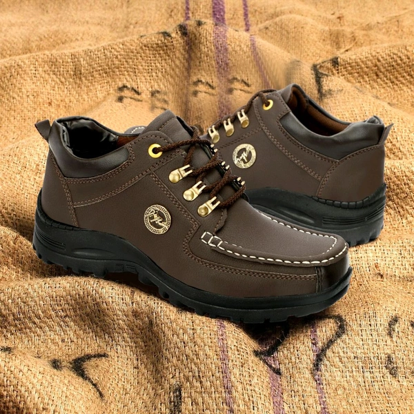Outdoor Climber Stylish Lace Up
Outdoors For Men (Grey, 6) - Brown, IND-8