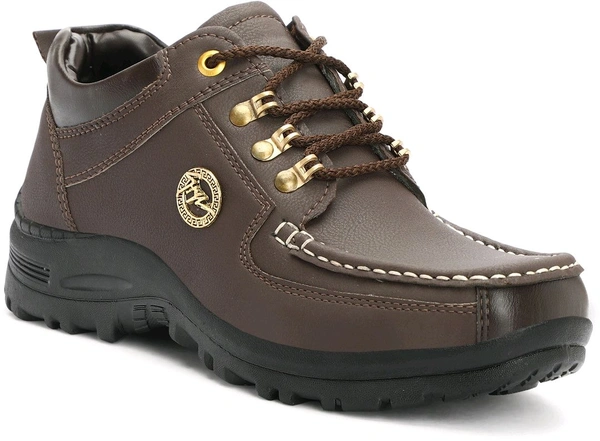 Outdoor Climber Stylish Lace Up
Outdoors For Men (Grey, 6) - Brown, IND-8