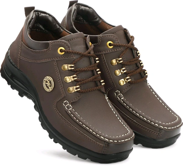 Outdoor Climber Stylish Lace Up
Outdoors For Men (Grey, 6) - Brown, IND-8