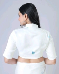 Drape Saree In 2 Different Way To Wear Saree* - Downy, Free Size