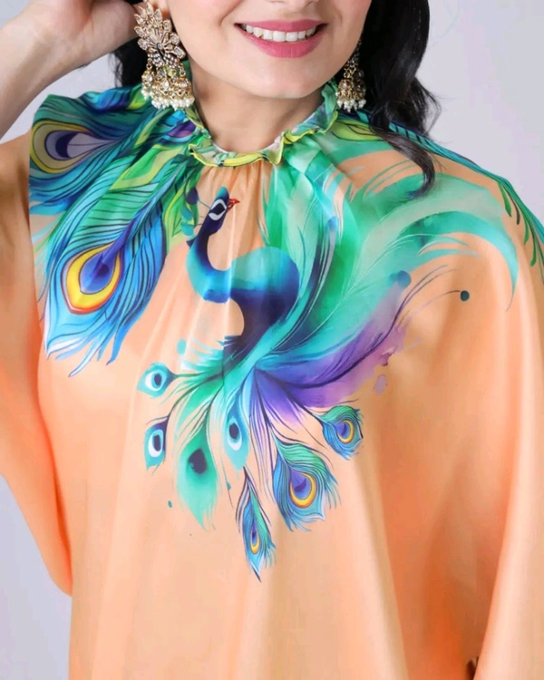 Drape Saree In 2 Different Way To Wear Saree* - light pech, Free Size