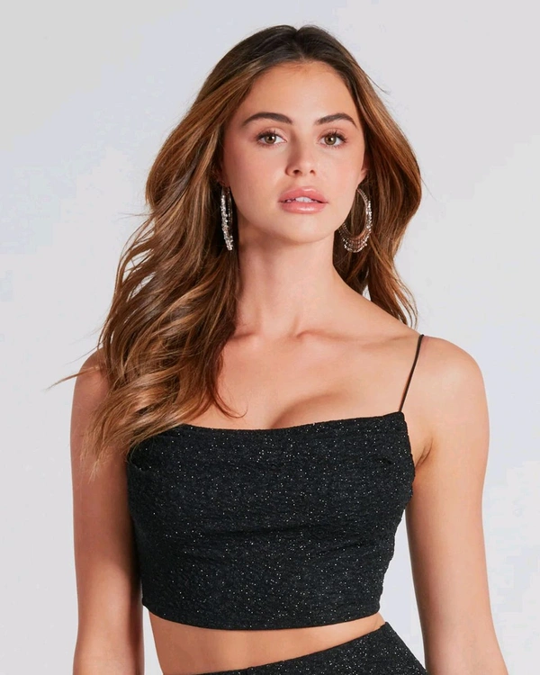Top Pant Co-ords Set
 - Black, XL