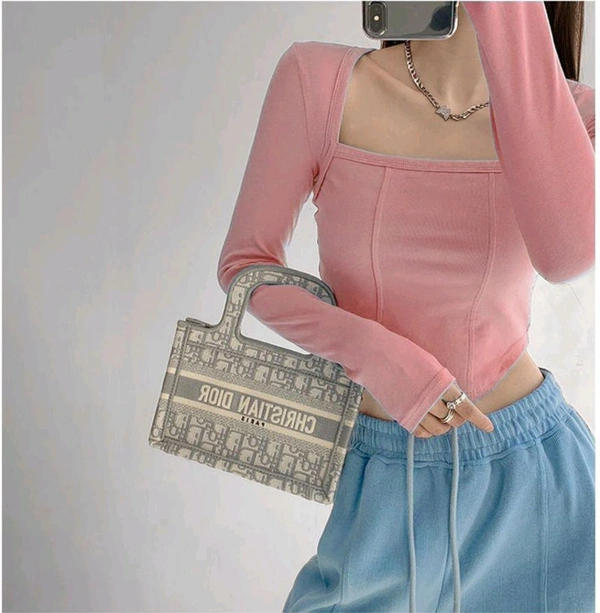 Casual Regular Sleeves Solid Women Pink Top - pink, XL