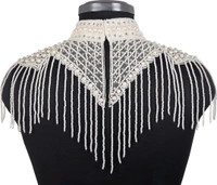 Net Poncho  - White, L