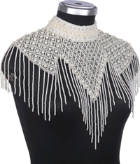 Net Poncho  - White, M