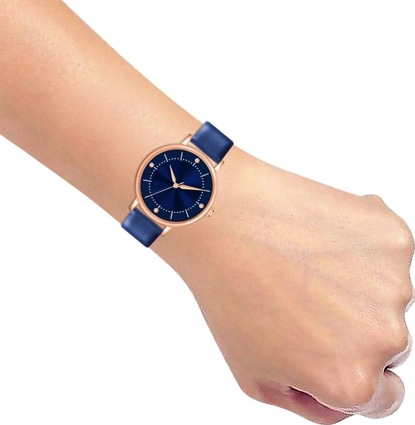 Analog Watch - For Girls Wrist Watch - Free size, Ebony Clay
