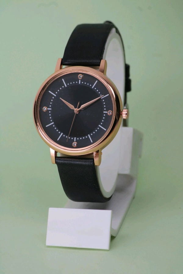 Analog Watch - For Girls Wrist Watch - Free size, Ebony Clay