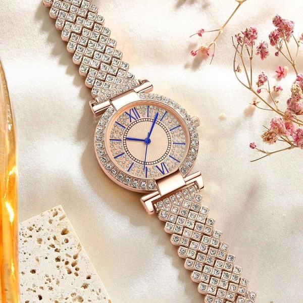 NEW ROSE GOLD DIAL STEEL CHAIN BELT
UNIQUE DESIGNER WRIST WATCH LADIES &
GIRLS Analog Watch - For Women NEW ARRIVAL
FAST SELLING TRACK DESIGNER LOOK WATCH
_PARTY WEAR WATCH FOR WOMEN
 - Tumbleweed, Free Size