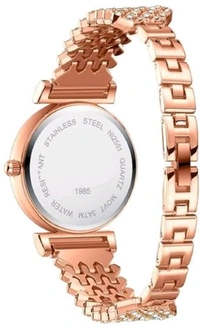 NEW ROSE GOLD DIAL STEEL CHAIN BELT
UNIQUE DESIGNER WRIST WATCH LADIES &
GIRLS Analog Watch - For Women NEW ARRIVAL
FAST SELLING TRACK DESIGNER LOOK WATCH
_PARTY WEAR WATCH FOR WOMEN
 - Tumbleweed, Free Size