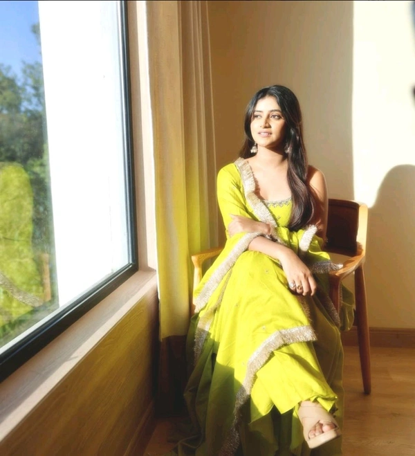 Indian Bollywood Designer Dress Salwar Kameez Suit Party Wear Wedding Readymade
 - Lemon, M