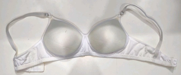 Pack of 2 Women T-Shirt Lightly Padded Bra (Multicolor) - White, 40B