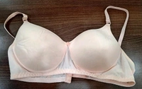 Pack of 2 Women T-Shirt Lightly Padded Bra (Multicolor) - White, 40B