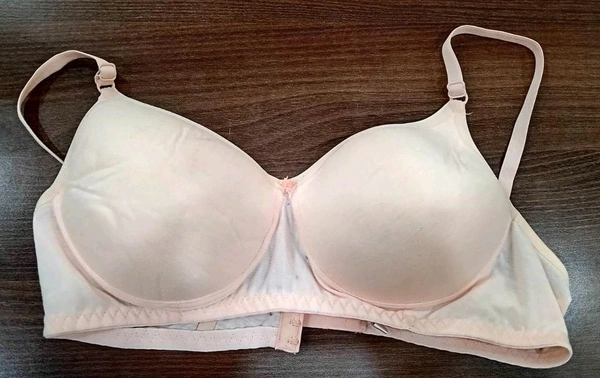 Pack of 2 Women T-Shirt Lightly Padded Bra (Multicolor) - White, 40B