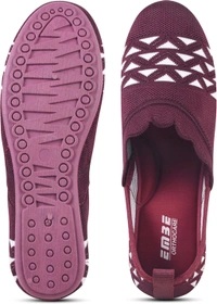 EMBE-18 Bellies For Women (Maroon, 8) - MHWT, IND-7