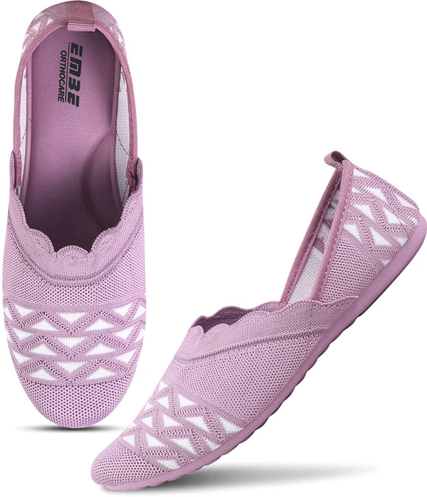 EMBE-18 Bellies For Women (Maroon, 8) - Lily, IND-7