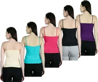 Jungle Berry Women Multicolor Camisole - Multicolor, S