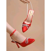 Women Pump Heels - Red, IND-3