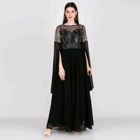 Women Maxi Black Full Length - Black, M