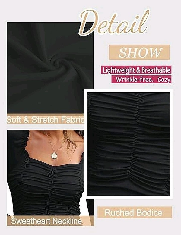 Casual Regular Sleeves Solid Women White Top
 - Black, XS