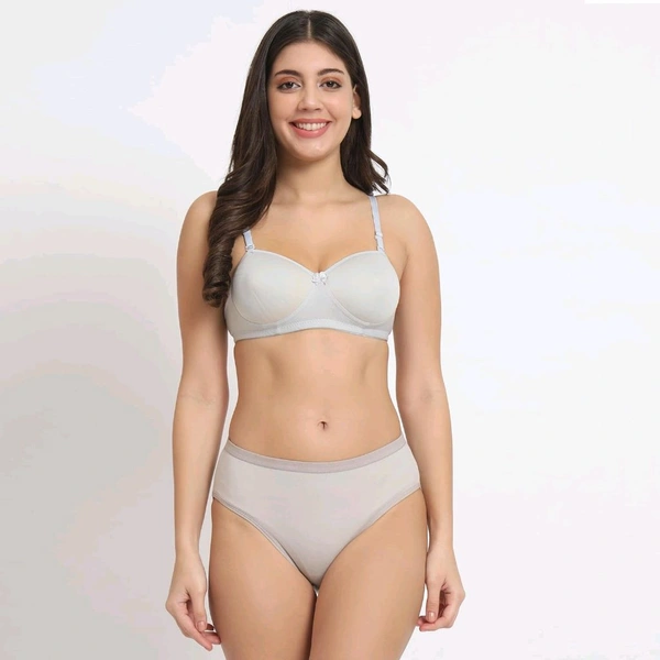 Women' s Premium Lightly Padded Bra Panty Set Pack of 3
 - Prelude, 40A