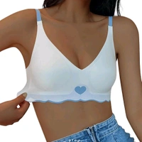 Strapless Large Size Underwire Bras for Women Sexy Back Button Shaping Cup Adjustable Shoulder Strap - Black, 34A