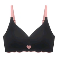 Strapless Large Size Underwire Bras for Women Sexy Back Button Shaping Cup Adjustable Shoulder Strap - Black, 36A
