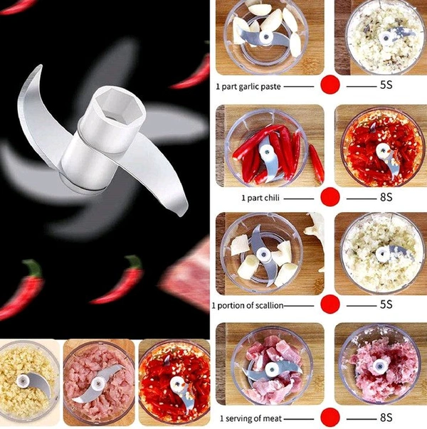 Vegetable & Fruit Chopper (Chopper) - Black