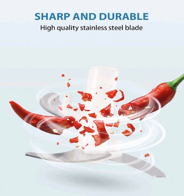 Vegetable & Fruit Chopper (Chopper) - Fountain Blue