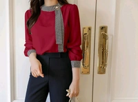 Tops Full Sleeve top for Women.

 - Red, XL