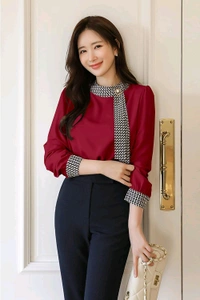 Tops Full Sleeve top for Women.

 - Red, XL