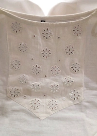 Sleeveless Cotton Flex Kurta Pant Set – Elegant Summer Style
- White, XXL