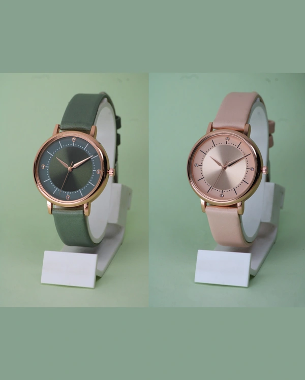 Analog Watch - For Girls Wrist Watch - Free size, Grey Olive