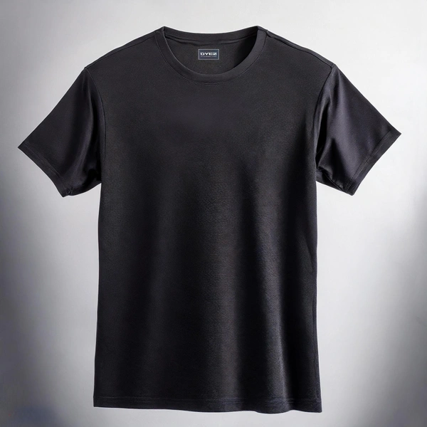 "Midnight Elegance: Pure Cotton Perfection" - Black, XL