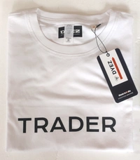 Pure Cotton Oversized Black T-shirt For Men - White, M
