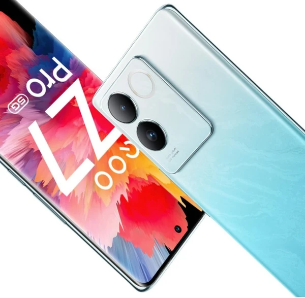 iQOO Z7 Pro 5G (Blue Lagoon, 8GB RAM, 256GB Storage) | 3D Curved AMOLED Display | 4nm MediaTek Dimesity 7200 5G Processor | 64MP Aura Light OIS Camera | Segment's Slimmest & Lightest Smartphone