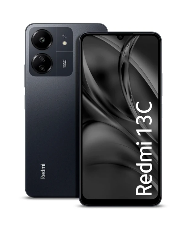 Redmi 13C (Stardust Black, 4GB RAM, 128GB Storage) | Powered by 4G Mediatek Helio G85 | 90Hz Display | 50MP AI Triple Camera