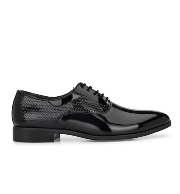 Men Textured Formal Oxfords - 6