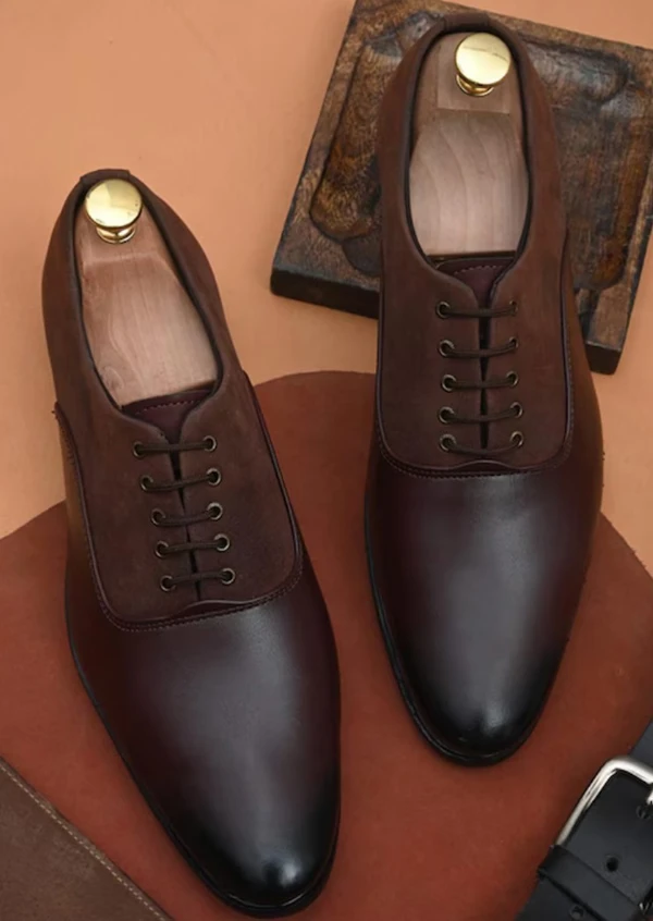 Men Lace-Up Formal Oxfords