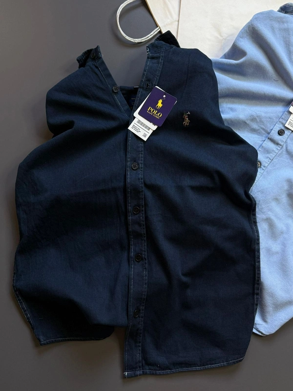 Premium Denim Shirts For Mens - M