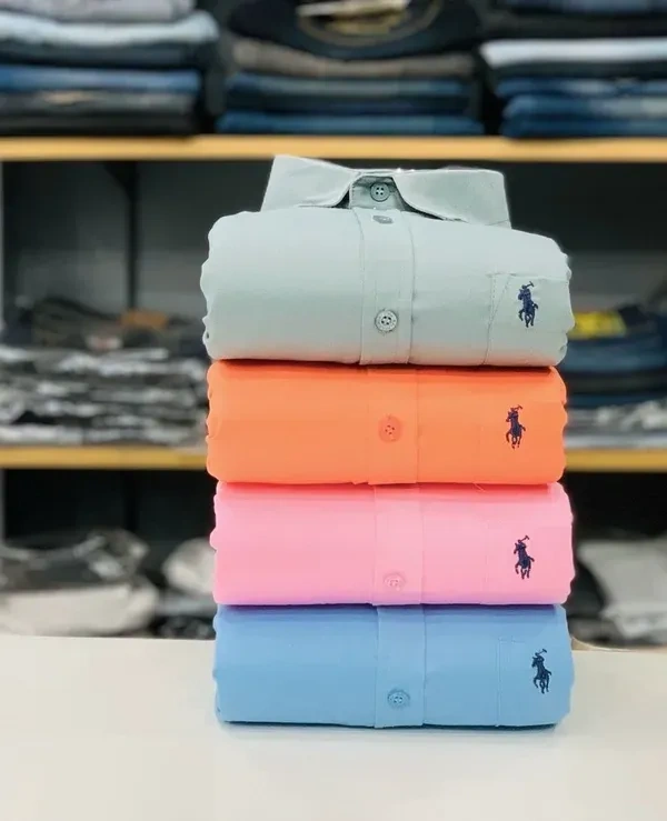 Plain Polo Shirt Combo For Men – Pack Of 4 | Cotton | Free COD | Anvi Creation