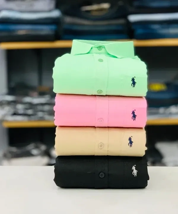 Plain Polo Shirt Combo For Men – Pack Of 4 | Cotton | Free COD | Anvi Creation