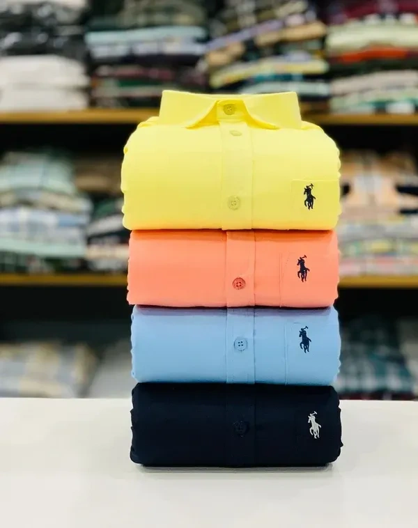 Plain Polo Shirt Combo For Men – Pack Of 4 | Cotton | Free COD | Anvi Creation