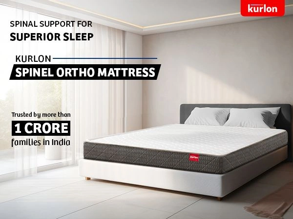 Kurlon®️ Teensy Ortho Foam Mattress  - Single, 10", 72x31