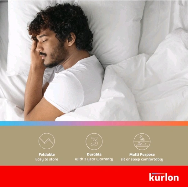 Kurlon®️ Tri Fold Mattress  - 4", 72x36