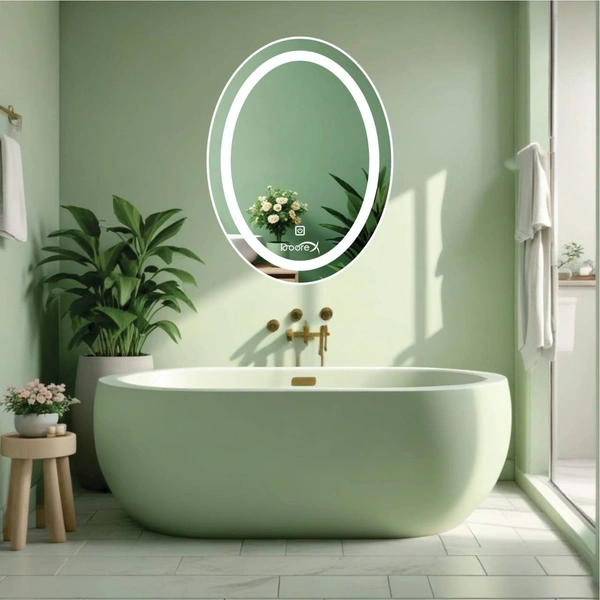 DOOREX Radiance Dual-Tone LED Mirror – 24x18 Inches - 24x18